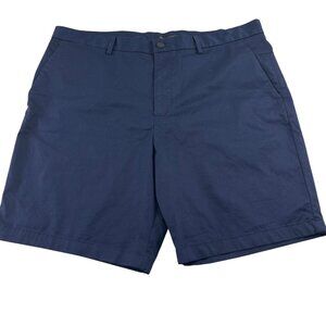 Banana Republic‎ Mens Aiden Shorts Size 38 Navy Cotton Blend